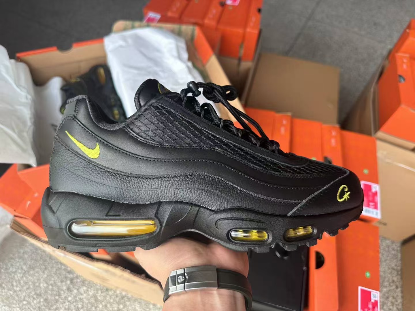 GX Batch Nike Air Max 95 Corteiz Honey Black FB2709-003